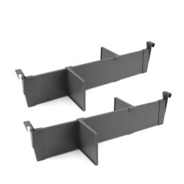 Emuca Kit de accesorios divisores para interior de cajones Vertex-Concept, ancho 600mm, Aluminio y Plástico, Gris antracita Emuca Kit de accesorios divisores para interior de cajones Vertex-Concept, ancho 600mm, Aluminio y Plástico, Gris antracita Precio: 32.79000054. SKU: B1CZ3ZLRZF