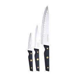 Bergner Juego de 3 Cuchillos Pro Reeco Acero Inoxidable Bg-41026-dbl - Set Cocinero, Utilitario y Verduras Precio: 14.49999991. SKU: S7914223
