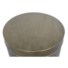 Mesa auxiliar DKD Home Decor 76 x 76 x 42 cm Dorado Metal