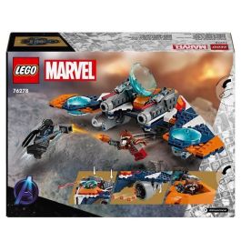 LEGO 76278 Warbird de Rocket vs. Ronan Set de Construcción Marvel Guardianes de la Galaxia - Nave Espacial con Minifiguras LEGO 76278 Warbird de Rocket vs. Ronan Set de Construcción Marvel Guardianes de la Galaxia - Nave Espacial con Minifiguras