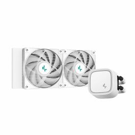 Deepcool DEE1691287944371 Refrigeración Líquida AIO LE520 con 2 Ventiladores ARGB de 120 mm - Blanco