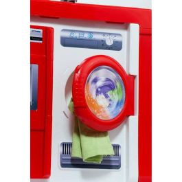 Molto Cocinita de Juguete con Lámpara, Planchador, Luces y 12 Accesorios, Pilas AAA Incluidas, 82x81x28 cm, Plástico +3 Años