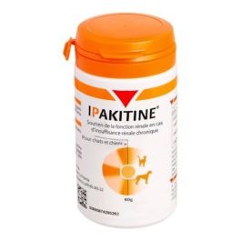 Vetoquinol Ipakitine 60gr Complemento Terapéutico para Insuficiencia Renal Crónica en Perros y Gatos con Chitosan Precio: 22.4999995. SKU: B1JLDAZKHP