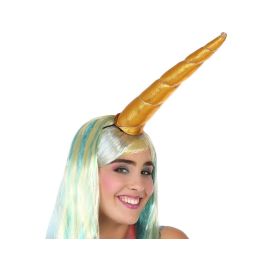 Cuerno de Unicornio Gigante Dorado 34 cm para Disfraces Fantásticos y Fiestas Temáticas Precio: 1.49999949. SKU: S1130643