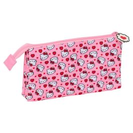 Safta Estuche Portatodo Triple Hello Kitty 120x30x220 mm