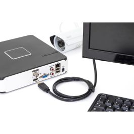DIGITUS HDMI-Kabel A->A Ethernet St/St 5.0m schwarz 4K