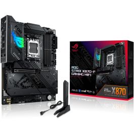 ASUS ROG STRIX X870-F Gaming WiFi Placa Base ATX AMD AM5 DDR5 Wi-Fi 7 Bluetooth 5.4 Precio: 427.49999985. SKU: B18L58GZPD