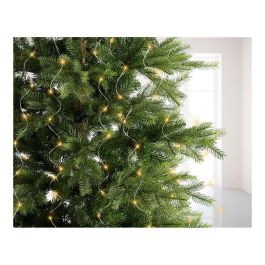 Lumineo Guirnalda Micro LED Fija 640 LEDs, Luz Cálida, Exterior IP44, para Árbol, 32 Tiras de 1,9m, Largo Total 6,9m