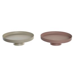 DKD Home Decor Centro Mesa Urban de Hierro, Color Rosa Beige, Medidas 31x9x31 cm (Pack de 2) Precio: 45.50000026. SKU: S3042737