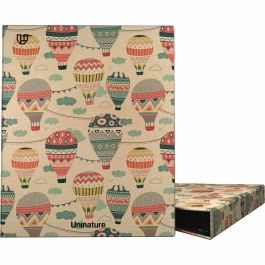 Grafoplás Carpeta Anillas Mixtas 4x25 A4 Kraft y Cartón Reciclado Uninature Capadocia - Plastificado Soft, Certificado FSC® Precio: 5.50000055. SKU: B1C8XTYTD3