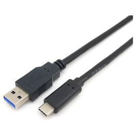 Equip Cable USB A a USB C 3.2 Gen 1 (3.1 Gen 1) Macho/Macho Negro 2m EQ128344