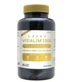 Vidalim DHA 1000mg, Aceite Microalgas Vitamina E, 60 Cápsulas. Mantiene Cerebro, Vista y Corazón. Precio: 51.5000002. SKU: B195MYPSSR