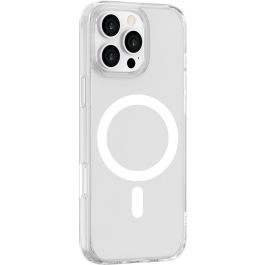 eSTUFF Funda Híbrida Magnética INFINITE OSLO para iPhone 16 Pro - Transparente - 86% Plástico Reciclado
