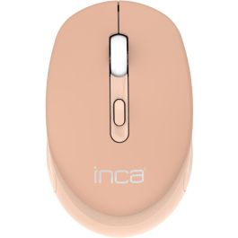 INCA IWM-243RH Maus CANDY DESIGN Creme 2,4GHz 1600 DPI