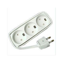 MicroConnect Regleta de 3 vías sin tierra 1,5 m, blanca Precio: 12.50172. SKU: B1H73CJSEF