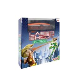 Bizak 64170002 Lasershoot Batalla Visión Láser, set 2 jugadores con máscara y 8m alcance