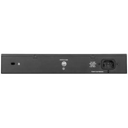 D-Link Switch 16 Puertos Gestionable Gigabit, Negro, IEEE 802.3, VLAN, QoS, Sin Ventilador