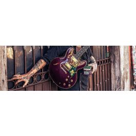 Dunlop Cry Baby Signature Leo Nocentelli Mardi Gras Wah Pedal, edición especial coleccionistas para guitarra