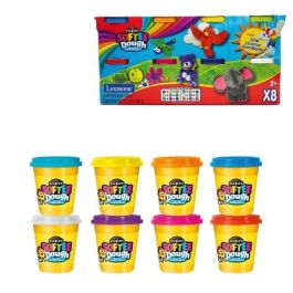 LEXIBOOK - Plastilina suave y maleable - 8 piezas