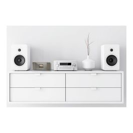 Albrecht DR 463+ Radio Internet DAB+ y UKW con Bluetooth, WiFi, Spotify, Amazon Music, Pantalla, Portátil, Gris