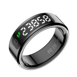 Leotec LESR01K09 Anillo Inteligente Rastreador de Actividad con LED, Ritmo Cardíaco, Oxígeno en Sangre, Sueño, Estrés, 5 ATM, Acero Inoxidable Negro Precio: 50.79000047. SKU: B1A8NHXS3G