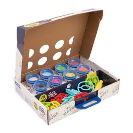 Milán Maletín Soft Dough Números con 8 botes de 59 g de pasta blanda y herramientas para aprender los números y las primeras operaciones