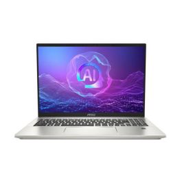 MSI Portatil Prestige A16 Ai+ A3Xmg-074Es. 16" Qhd+ 165Hz . Ryzen Ai 9 Hx 370 Amd Radeon Graphics. Lpddr5X 32Gb. 1Tb Nvme Pcie Ssd. W11 Home.Plata MSI Portatil Prestige A16 Ai+ A3Xmg-074Es. 16" Qhd+ 165Hz . Ryzen Ai 9 Hx 370 Amd Radeon Graphics. Lpddr5X 32Gb. 1Tb Nvme Pcie Ssd. W11 Home.Plata