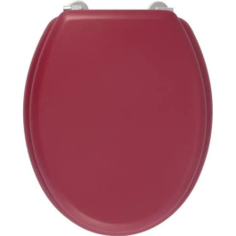 Gelco Asiento de inodoro Dolce - Madera moldeada - Rojo cardenal - Bisagras de acero inoxidable Precio: 36.99000008. SKU: S7160510