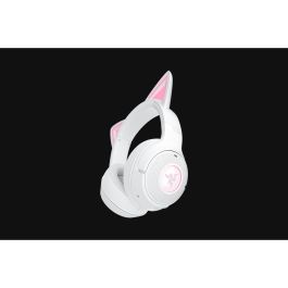 Razer RZ04-04860600-R3M1 Kraken Kitty V2 BT Auriculares Gaming Inalámbricos Bluetooth 5.2 con RGB Chroma, Orejas de Gato, Blancos