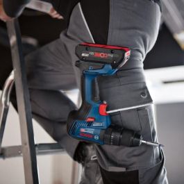 Bosch Professional BOS4059952596754 Kit 2 Herramientas: GDX 18V-200 Impacto + GSB 18V-55 Percutor, 2x4.0Ah, GAL 18V-40, L-Case