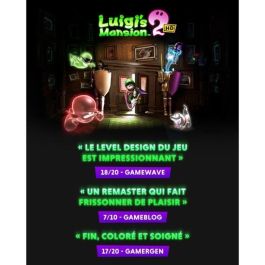 Nintendo NINLUIGIMANSION2 Luigi's Mansion 2 HD Juego para Nintendo Switch