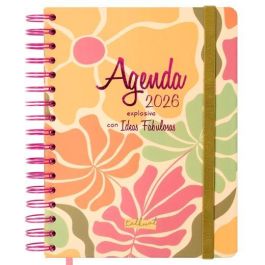 Finocam 4º-155x217 mm Agenda Espiral Talkual Ideas 2026 Tapa Dura con Pegatinas, Notas y Funda Precio: 16.68999948. SKU: B16S7MFF9L