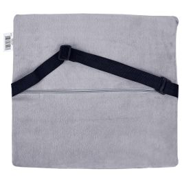 Sensly Cojín Respaldo con Memoria para Soporte Lumbar Ergonómico Cómodo Coche Viaje Hogar 33x32x10 cm