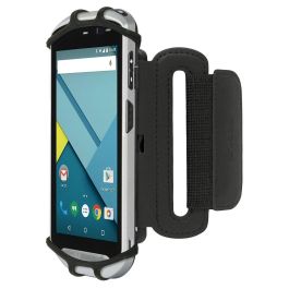 Soporte para móviles Mobilis 030004 5" 7" Negro Silicona Soporte para móviles Mobilis 030004 5" 7" Negro Silicona