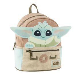 Cerdá The Mandalorian Grogu - Mochila Casual de Polipiel Beige 22 x 24 x 11.5 cm Precio: 33.59928. SKU: B13HTYBGQX