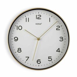 Reloj de Pared Versa Blanco Dorado Cuarzo 30,5 x 4,3 x 30,5 cm Precio: 12.94999959. SKU: S3408202