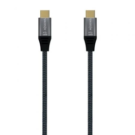AISENS - Cable USB 3.2 GEN2x2 ALUMINIO 20GBPS 8K@30HZ 5A 100W E-MARK, TIPO USB-C/M-USB-C/M, GRIS, 1.5M Precio: 7.49999987. SKU: B188AFK9HE
