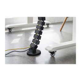 Digitus DA-90505 Bandeja Portacables Curva ABS y Metal Negra 130 m