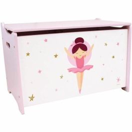 Fun House AUC3700057134815 Caja de madera temática Bailarina para almacenamiento infantil - H.40 x L.58 x D.36 cm Precio: 81.50000012. SKU: B13TZAQK8B