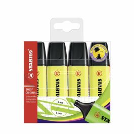 Set de Marcadores Fluorescentes Stabilo Boss Amarillo (5 Unidades) Set de Marcadores Fluorescentes Stabilo Boss Amarillo (5 Unidades)
