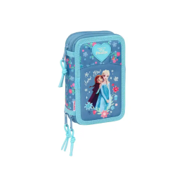 Safta Plumier Escolar Triple Cremallera Frozen 37 Piezas 195x125x55 mm Precio: 26.49999946. SKU: B1AH6F4XXN