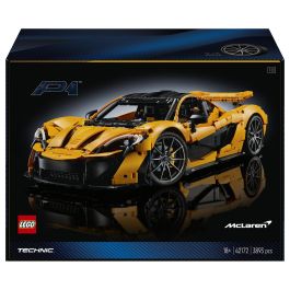 Lego 42172 McLaren P1 - Kit de Modelo de Hiperdeportivo para Adultos Entusiastas de Vehículos