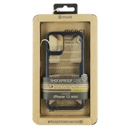 Funda para Móvil Muvit for Change iPhone 12 Mini Negro Precio: 14.49999991. SKU: B1BV48E2W7