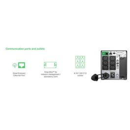 APC Smart-UPS Tower SMT750iC 750VA 500W SmartConnect Port Smartslot