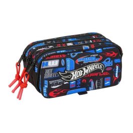 Safta Bolso Escolar Portatodo Grande Triple Hot Wheels, Estuche con Tres Cremalleras y Dimensiones 100x215x80 mm Precio: 14.49999991. SKU: B1EYG47H2W