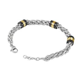 Pulsera Hombre Police PEAGB0078202 Plateado