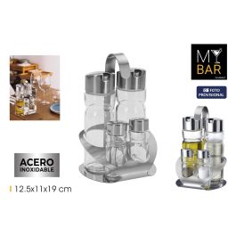 Aceitera, Vinagrera y Saleros con Soporte My Bar (12 Unidades) Precio: 62.59000033. SKU: B1KK77FJAV