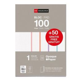 Recambio Miquelrius Notebook 1 A4 100+50H 90Gr Encolado 4 Taladros Cuadric.5X5 Gris Precio: 4.79000038. SKU: B12WK9A7ZJ