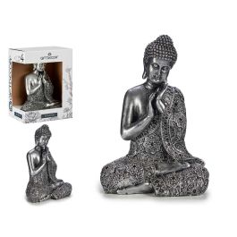 Buda Sentado Manos Resina Gr Plata Giftdecor 22X33CM (4 Unidades) Precio: 96.8899998. SKU: B1ASBTC5CN