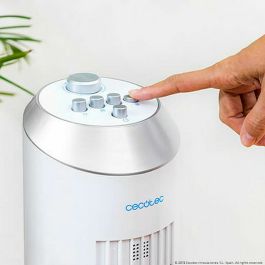 Ventilador Torre Cecotec ForceSilence 8090 Skyline 60W Blanco